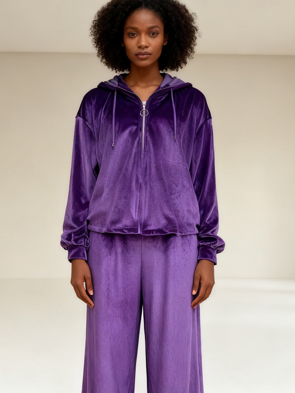 Classic Velvet Top & Pants Set