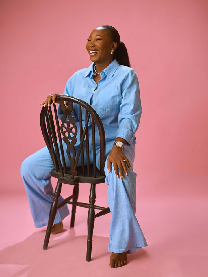 Casual Solid Shirt & Pants Set