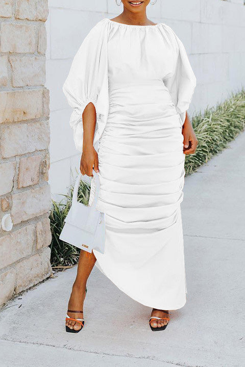Gorgeous Ruched Maxi Dress