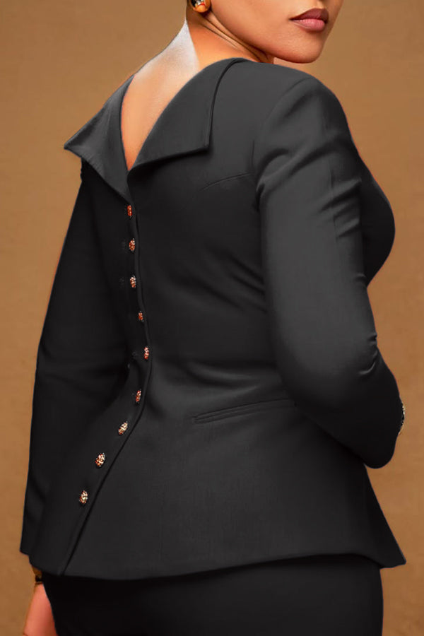 Elegant Boat Neck Top & Pants Set