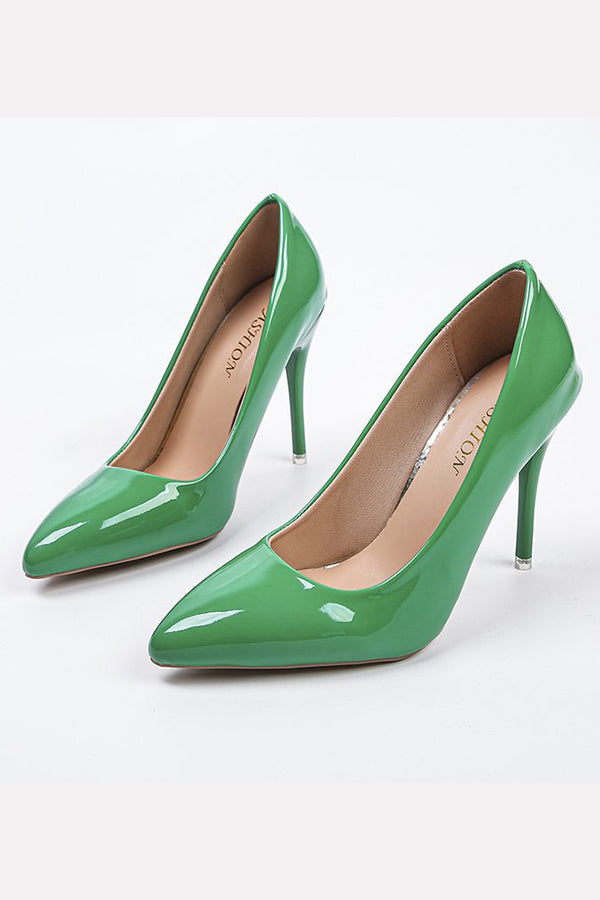 Candy Color Stiletto Pumps High Heels