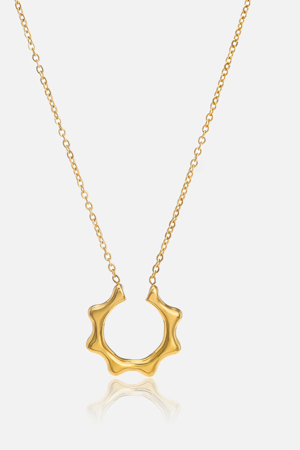 Fashion Retro Geometric Drop Necklace