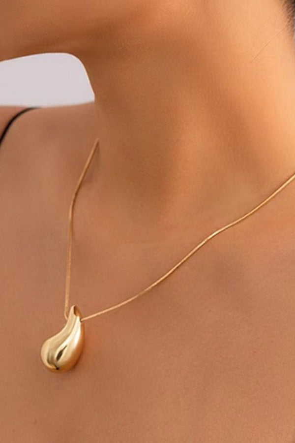 Stylish Simple Advanced Water Drop Necklace