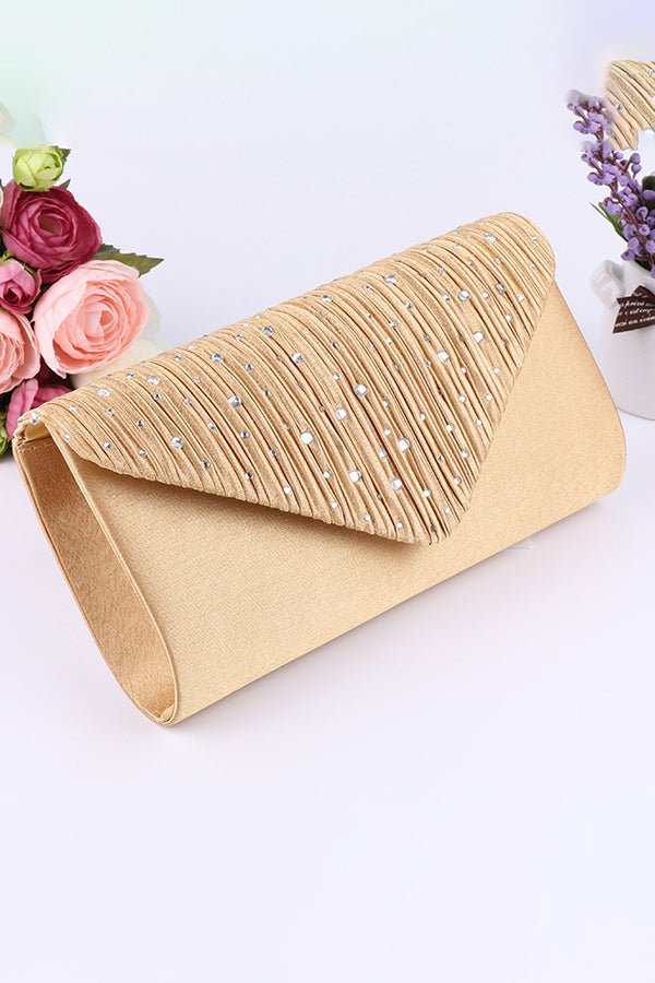 Stylish Glitter Chain Evening Bag