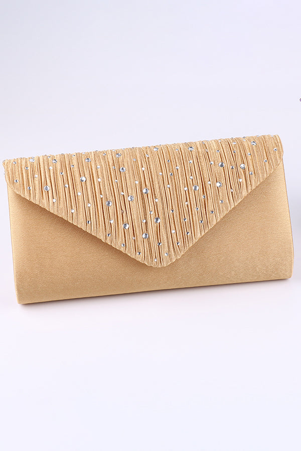 Stylish Glitter Chain Evening Bag