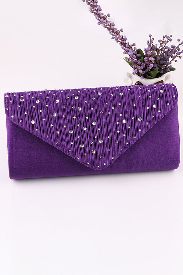 Stylish Glitter Chain Evening Bag