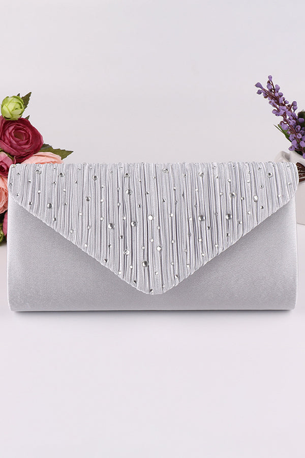 Stylish Glitter Chain Evening Bag