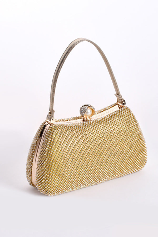 Stylish Glitter Chain Evening Bag