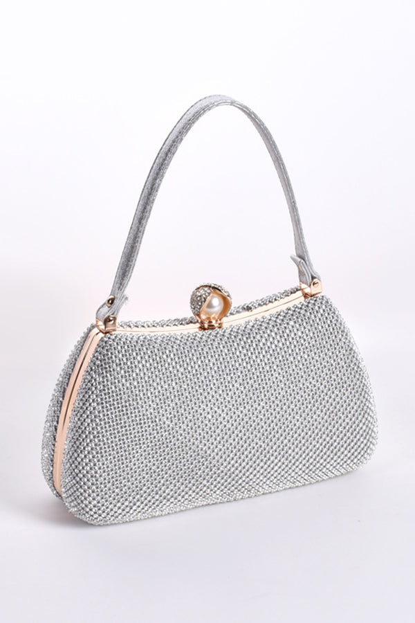 Stylish Glitter Chain Evening Bag