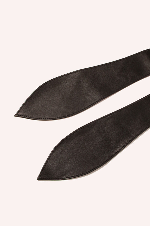 Soft Wide Bow Knot Belt