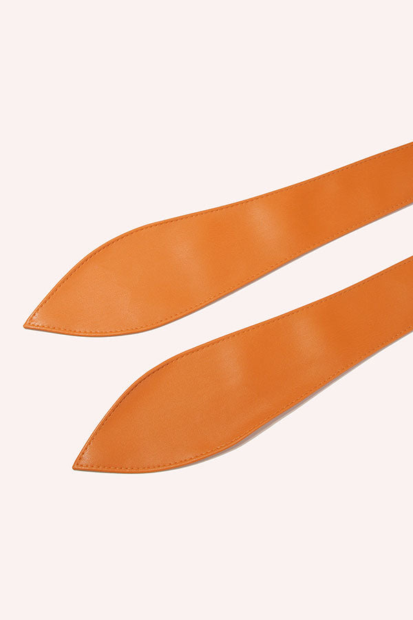 Soft Wide Bow Knot Belt