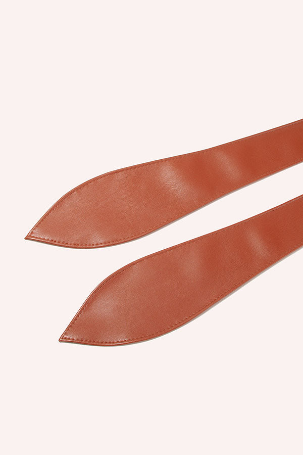 Soft Wide Bow Knot Belt