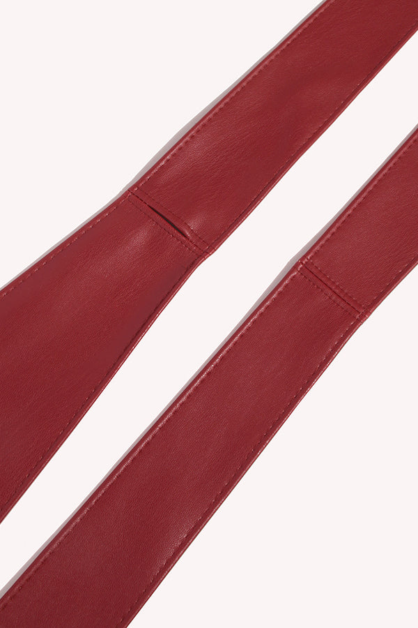 Soft Wide Bow Knot Belt