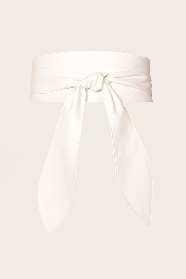 Soft Wide Bow Knot Belt