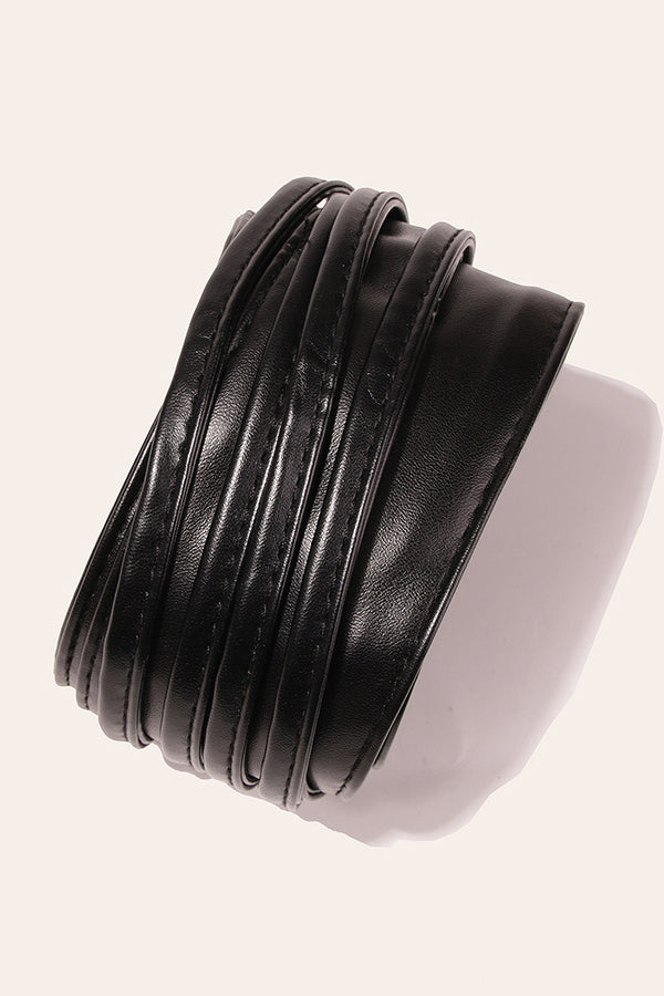 Elegant Soft Lace-up Belt