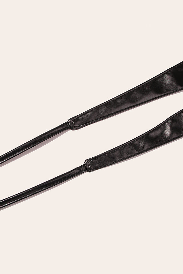 Elegant Soft Lace-up Belt