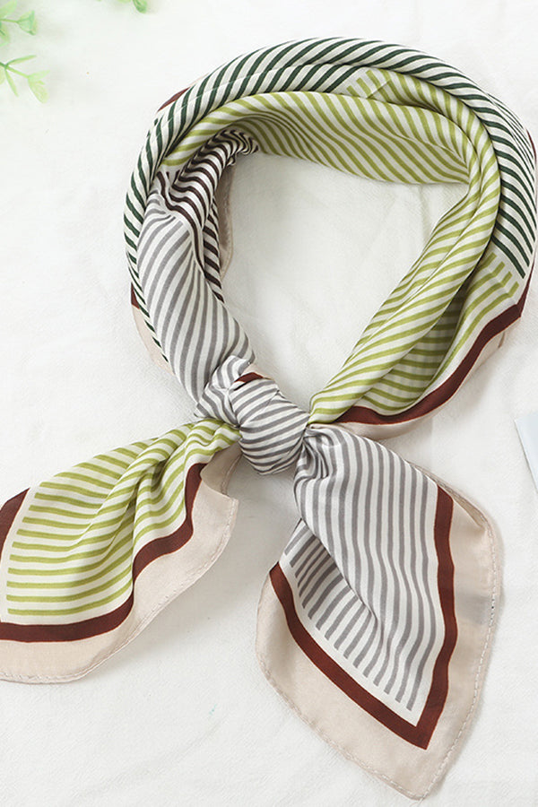 Small Square Lightweight Silk Scarf