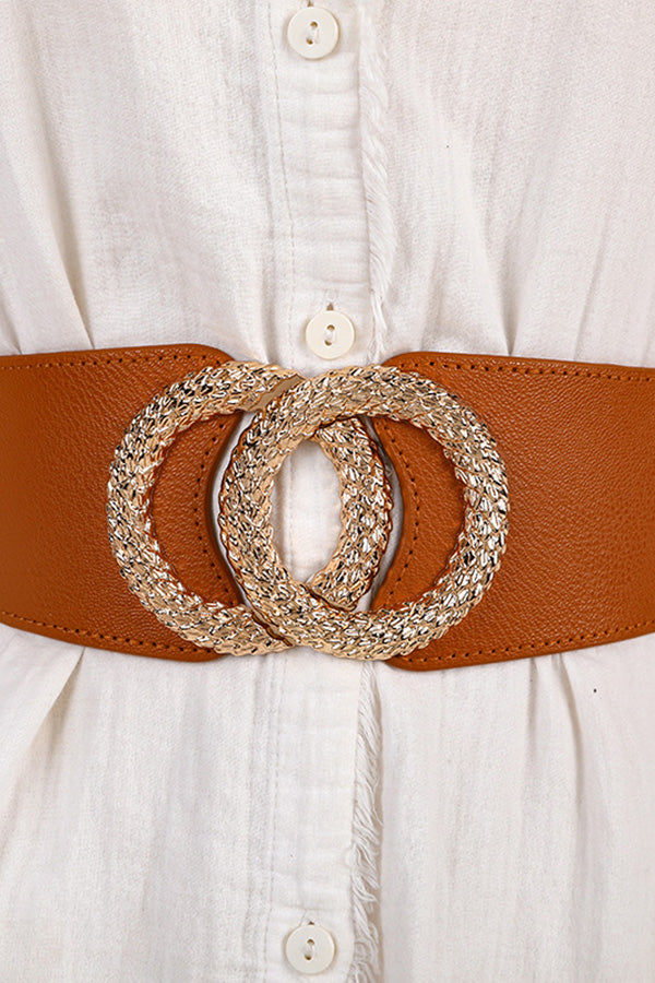 Vintage Metal Shine Belt