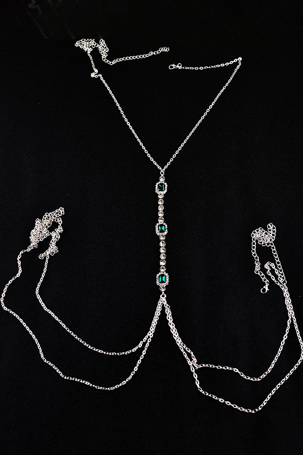 Turquoise Layered Body Chain