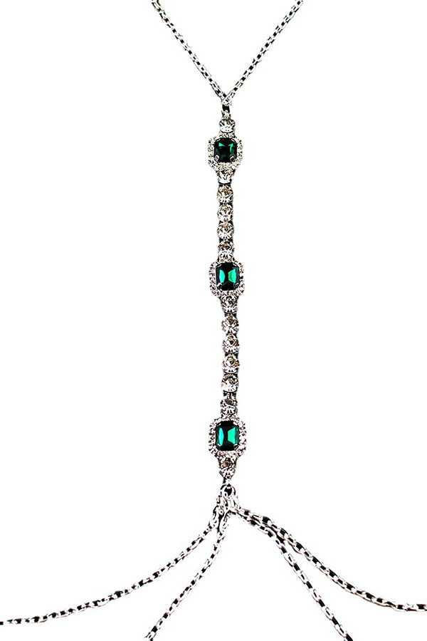 Turquoise Layered Body Chain