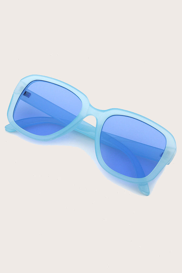 Candy Colors Square Sunglasses