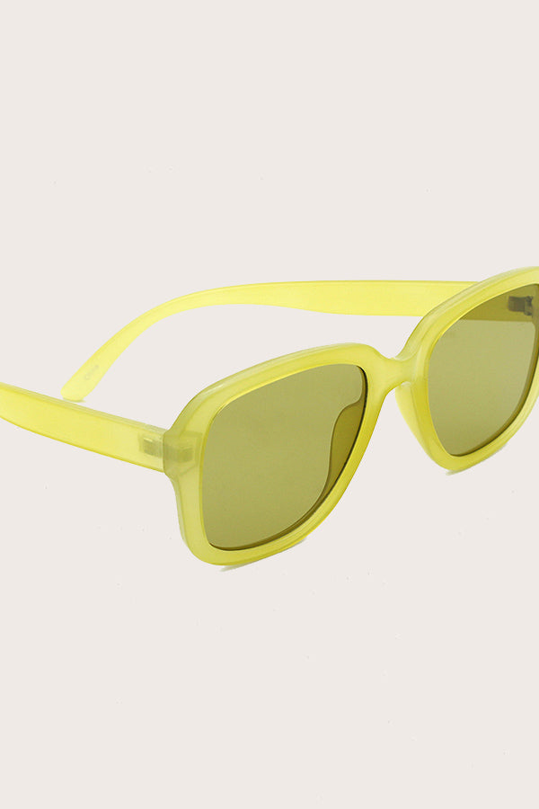 Candy Colors Square Sunglasses