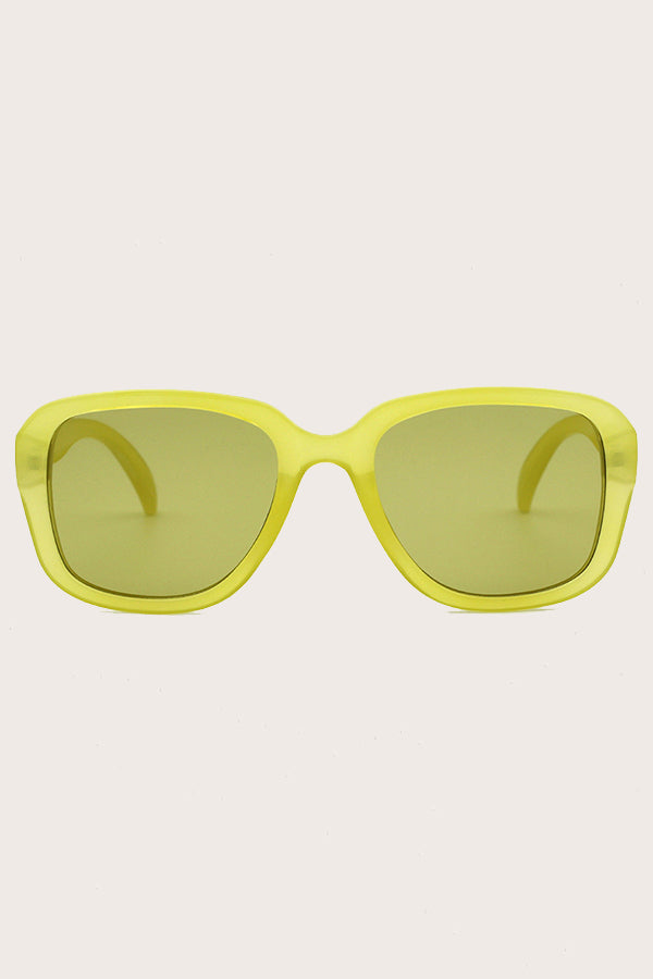 Candy Colors Square Sunglasses