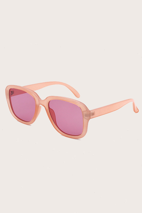 Candy Colors Square Sunglasses
