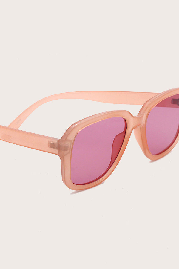 Candy Colors Square Sunglasses
