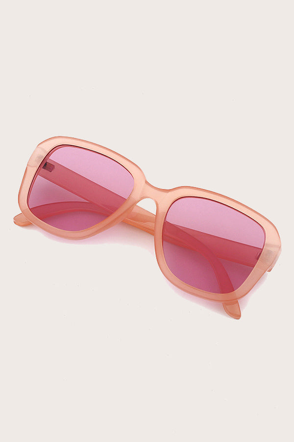 Candy Colors Square Sunglasses